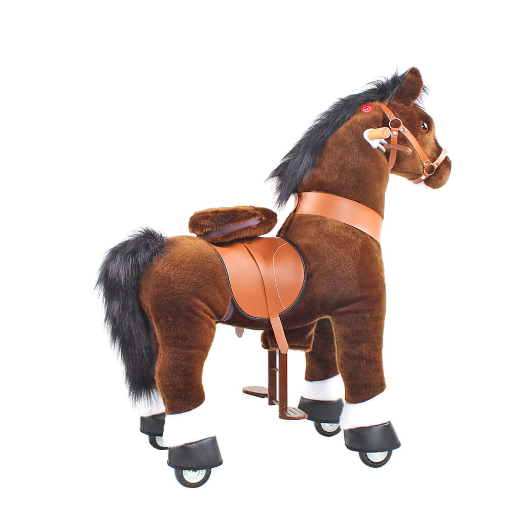 Model U® Ride On Horse Toy Age 3-4 Chocolate