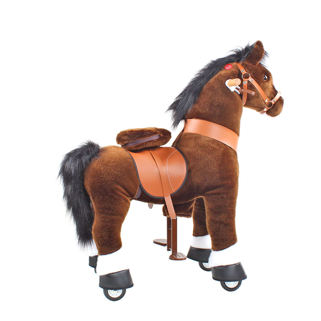 Model U® Ride On Horse Toy Age 3-4 Chocolate