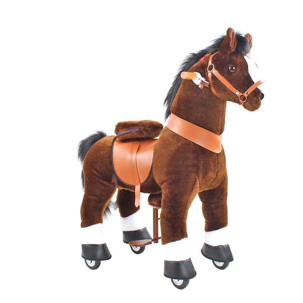 Model U® Ride On Horse Toy Age 3-4 Chocolate