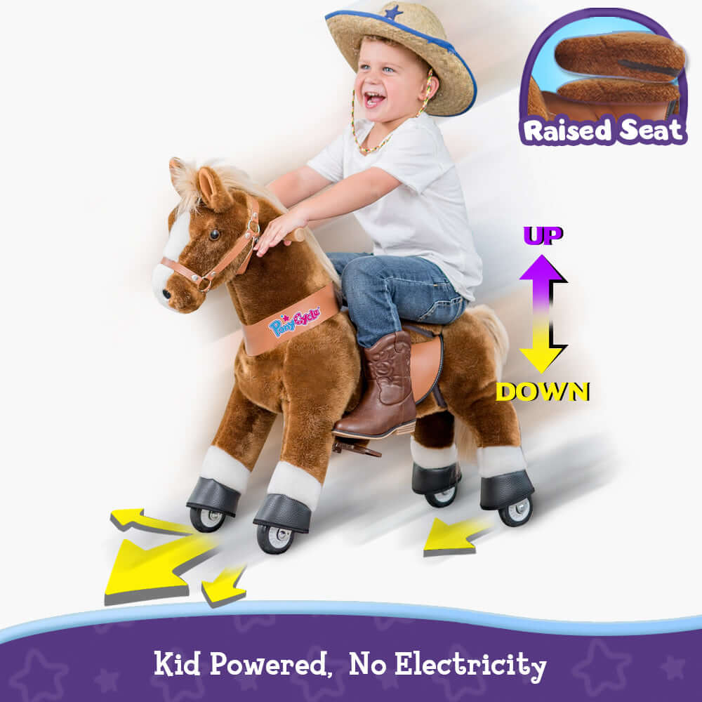 Model U® Ride-On Pony Age 3-4 Brown