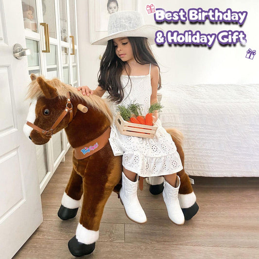 Model U® Ride-On Pony Age 3-4 Brown