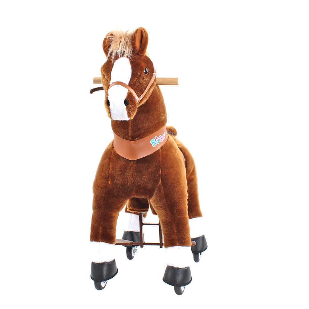 Model U® Ride‑On Pony Toy Riding Horse Age 4‑7 Brown