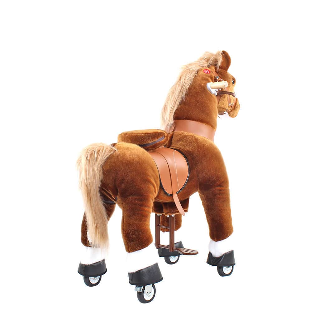 Model U® Ride‑On Pony Toy Riding Horse Age 4‑7 Brown