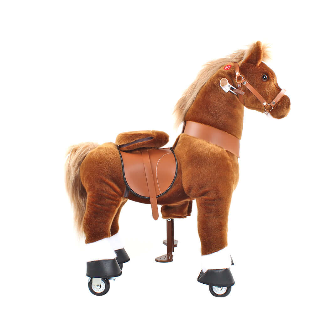 Model U® Ride‑On Pony Toy Riding Horse Age 4‑7 Brown