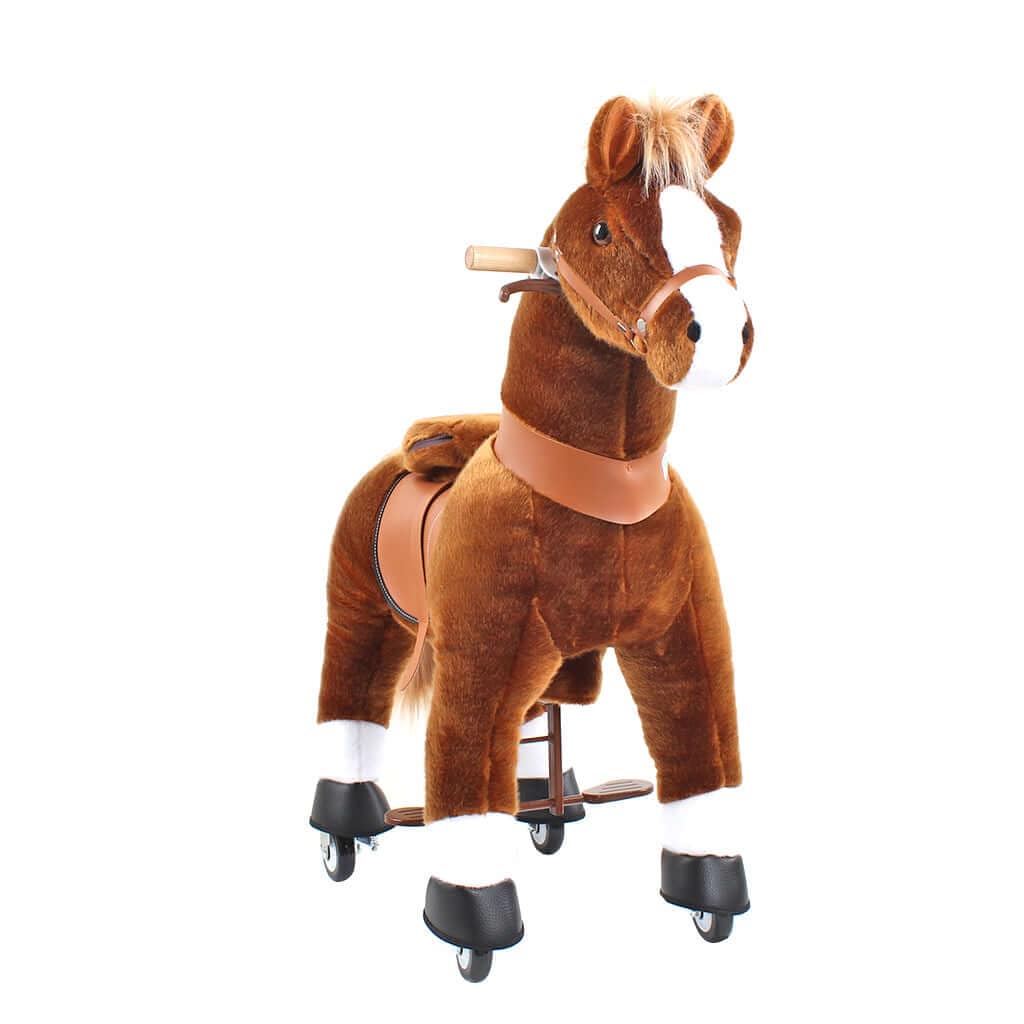 Model U® Ride‑On Pony Toy Riding Horse Age 4‑7 Brown