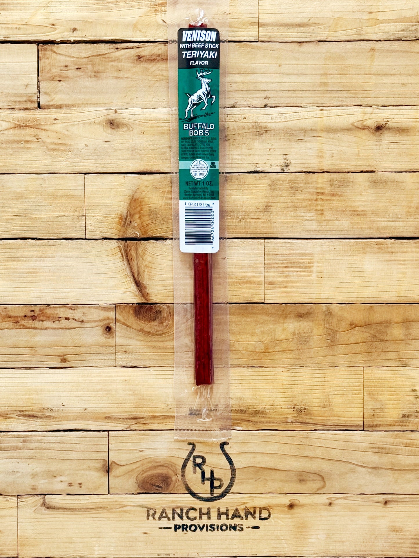 Venison Teriyaki Stick