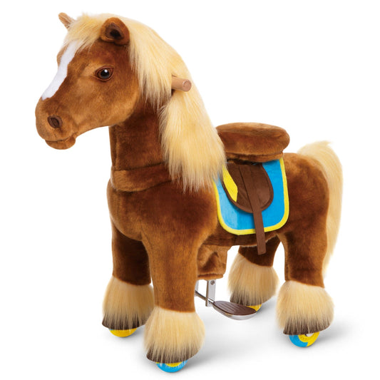 Model X® Riding Horse Toy for Age 3-4 Brown