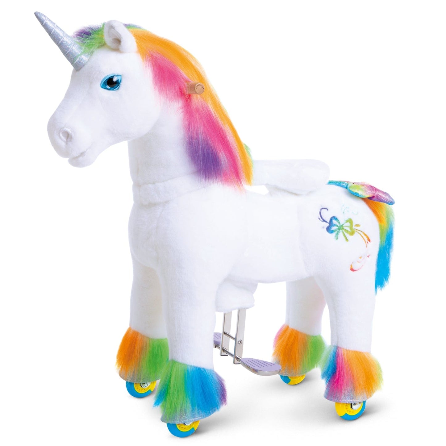 Model X® Ride on Rainbow Unicorn for Age 4-7