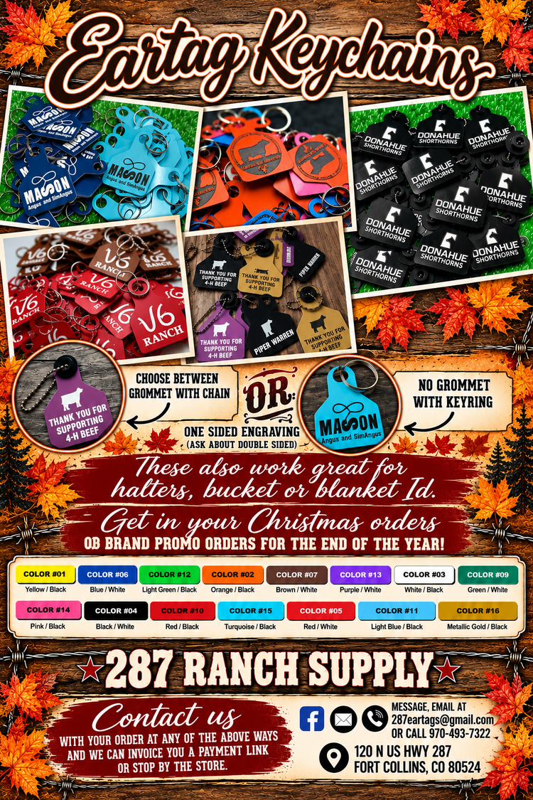 Eartag Keychains & Promo Items