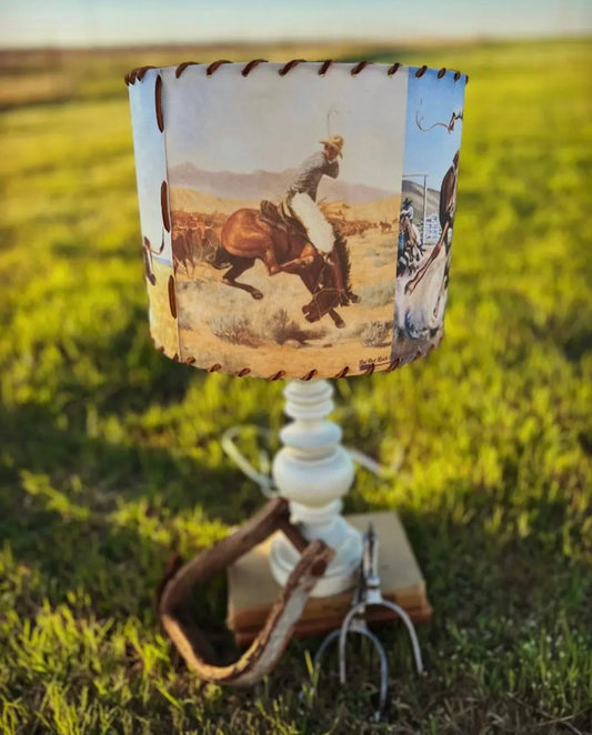 The Will James Wild Bunch Lampshade