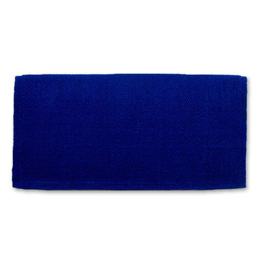 San Juan 34X30 Royal Blue New Zealand Wool Saddle Blanket