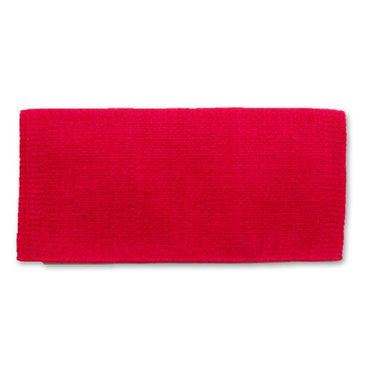 San Juan 34X30 Fuschia New Zealand Wool Saddle Blanket