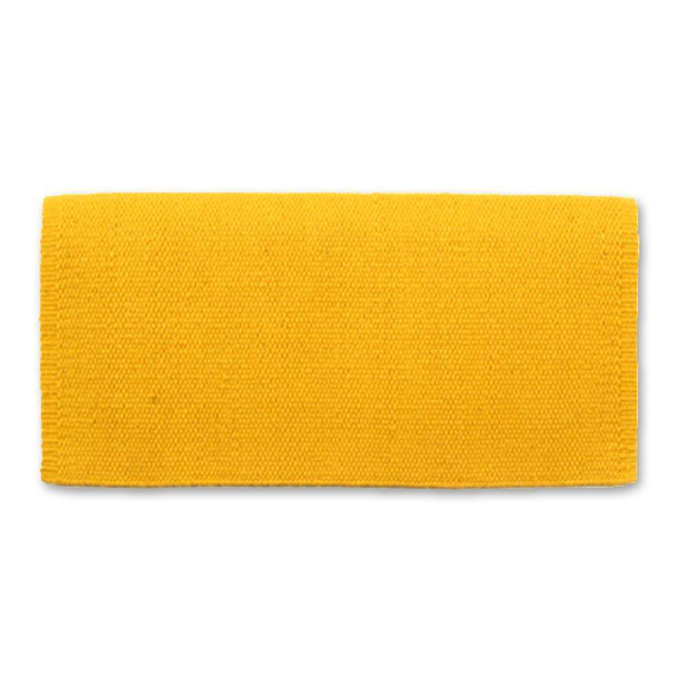 San Juan 24x24 Yellow New Zealand Wool Pony Saddle Blanket