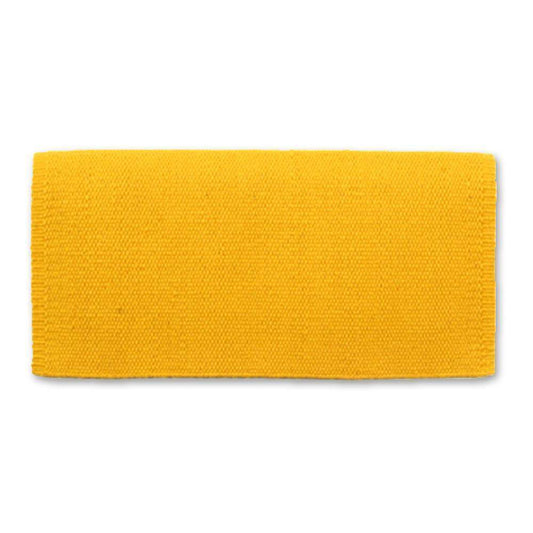 San Juan 24x24 Yellow New Zealand Wool Pony Saddle Blanket