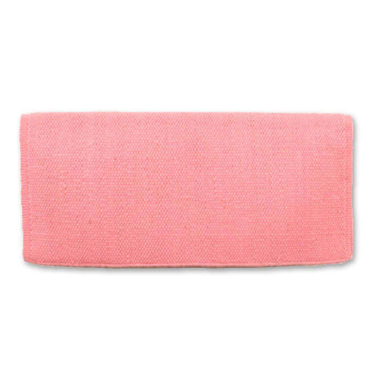 San Juan 24x24 Sweet Pink New Zealand Wool Pony Saddle Blanket