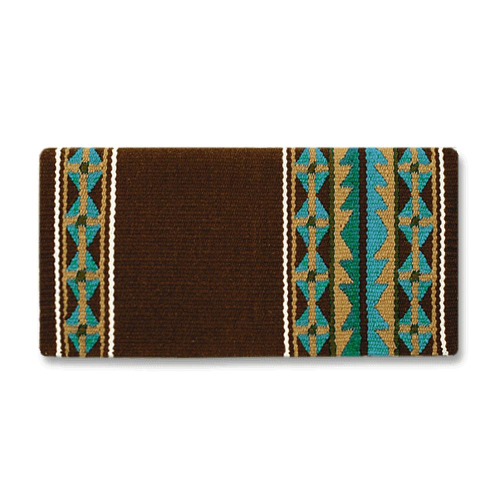 1448-5 New Pueblo 38X34 NEW ZEALAND WOOL SADDLE BLANKET