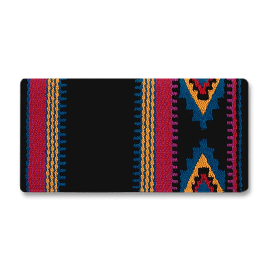 1461-12 Firecracker 36X34 New Zealand Wool Saddle Blanket