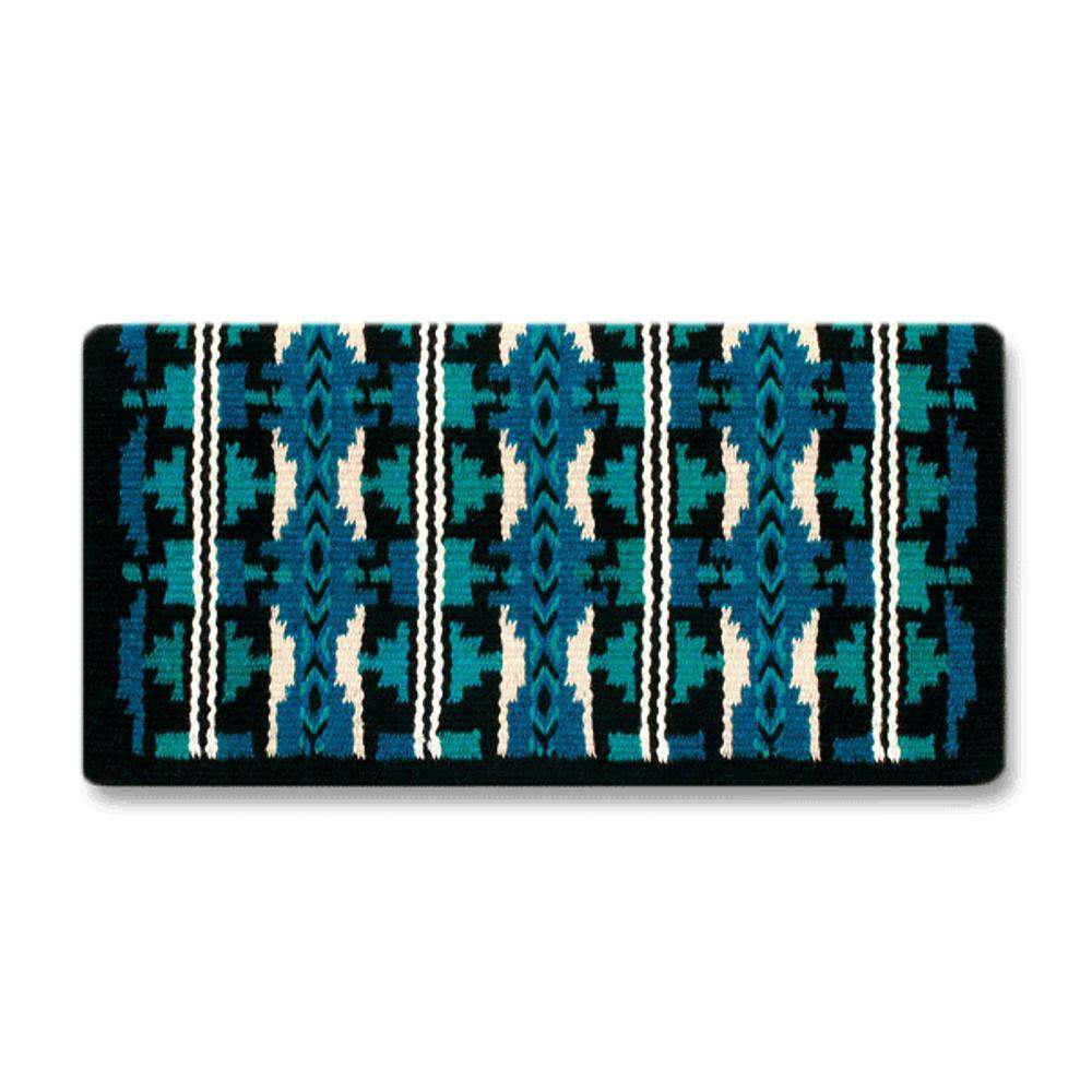1464-5 Broken Arrow 38X34 NEW ZEALAND WOOL SADDLE BLANKET