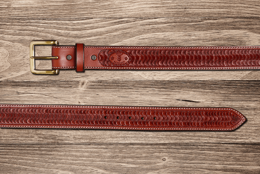 Mahogany Swirl Belt