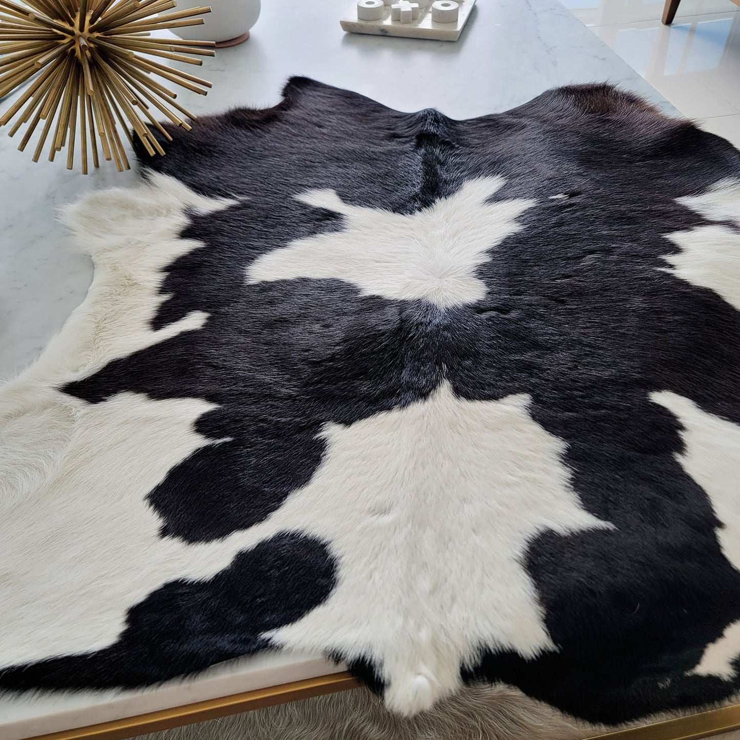 Black and White Calf Hides
