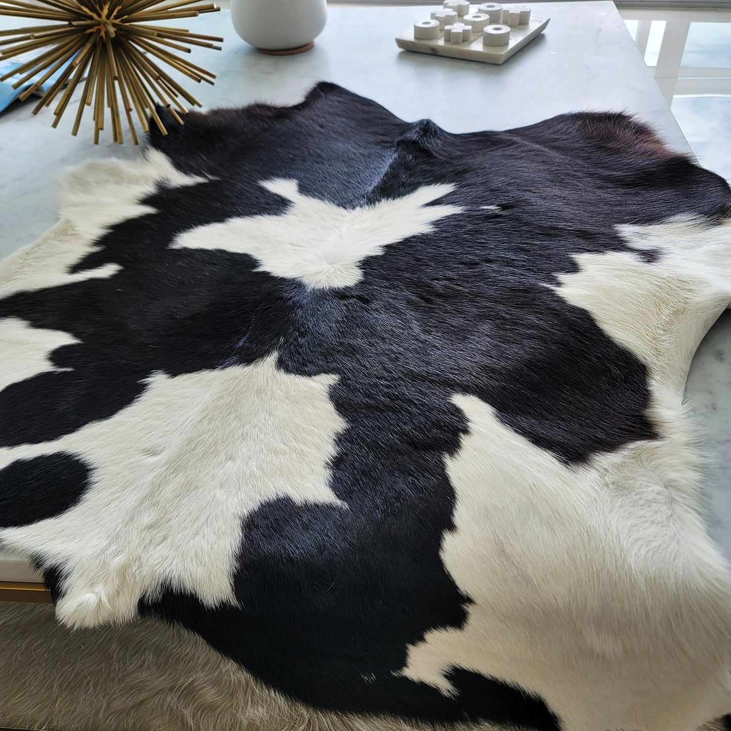 Black and White Calf Hides