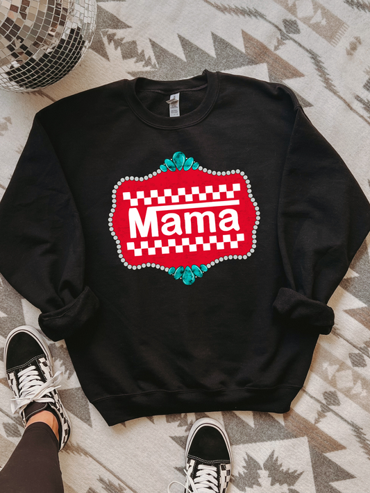 Off The Wall Mama Crewneck