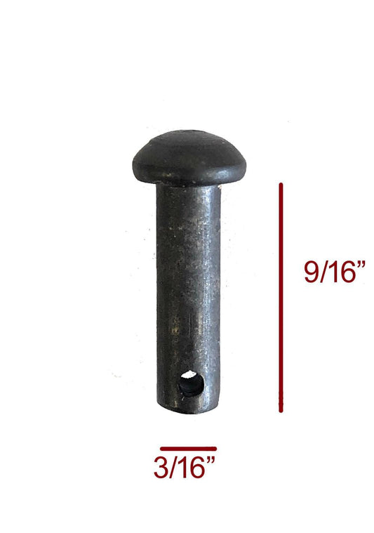 AJ Tack 1 3/16" 10 Point Blunt Spur Rowel Package, Black Steel