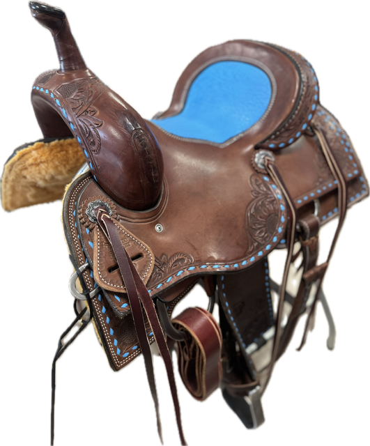 BuckStitched Inlay Barrel Racer 14.5 QH