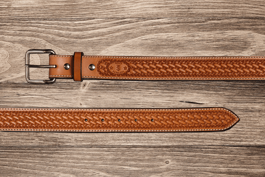Natural Basket Belt 48