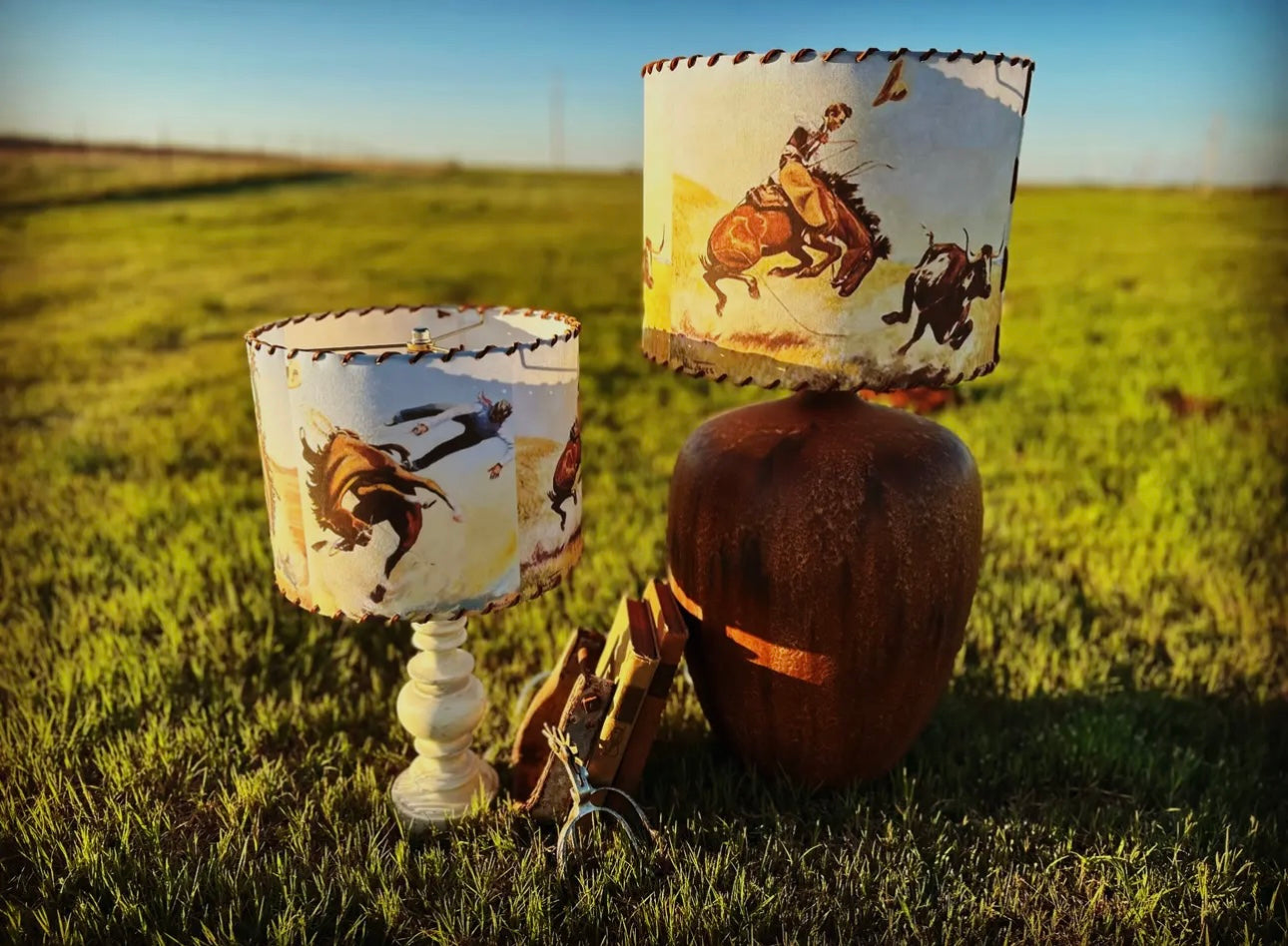 The Will James Wild Bunch Lampshade