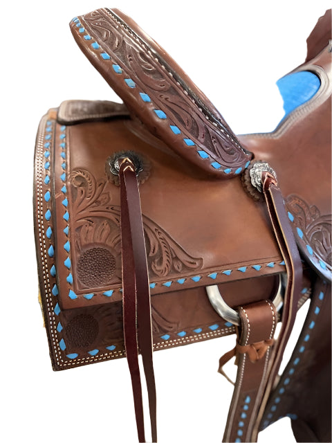 BuckStitched Inlay Barrel Racer 14.5 QH