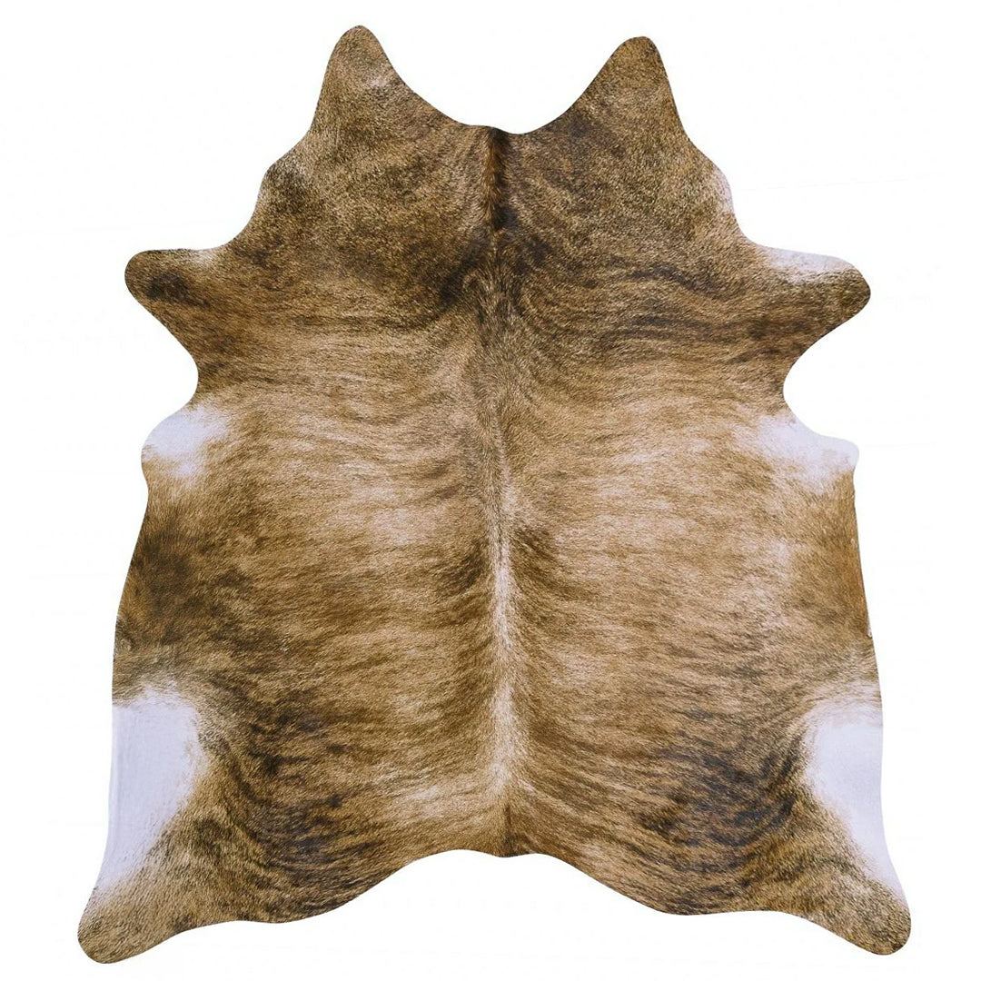 Brindle Brazilian Cowhide Rug: XXL