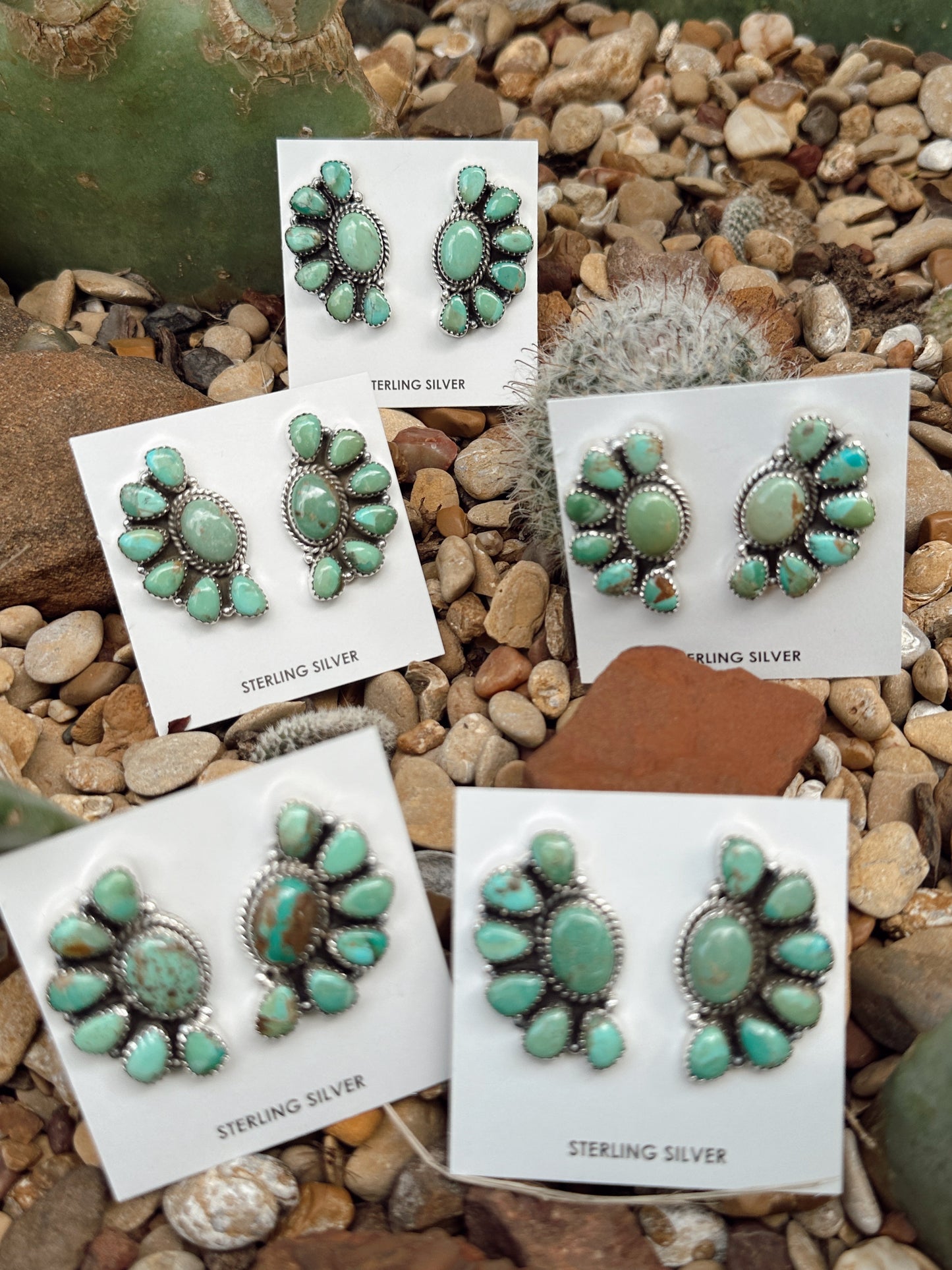 The Half Cluster Earrings