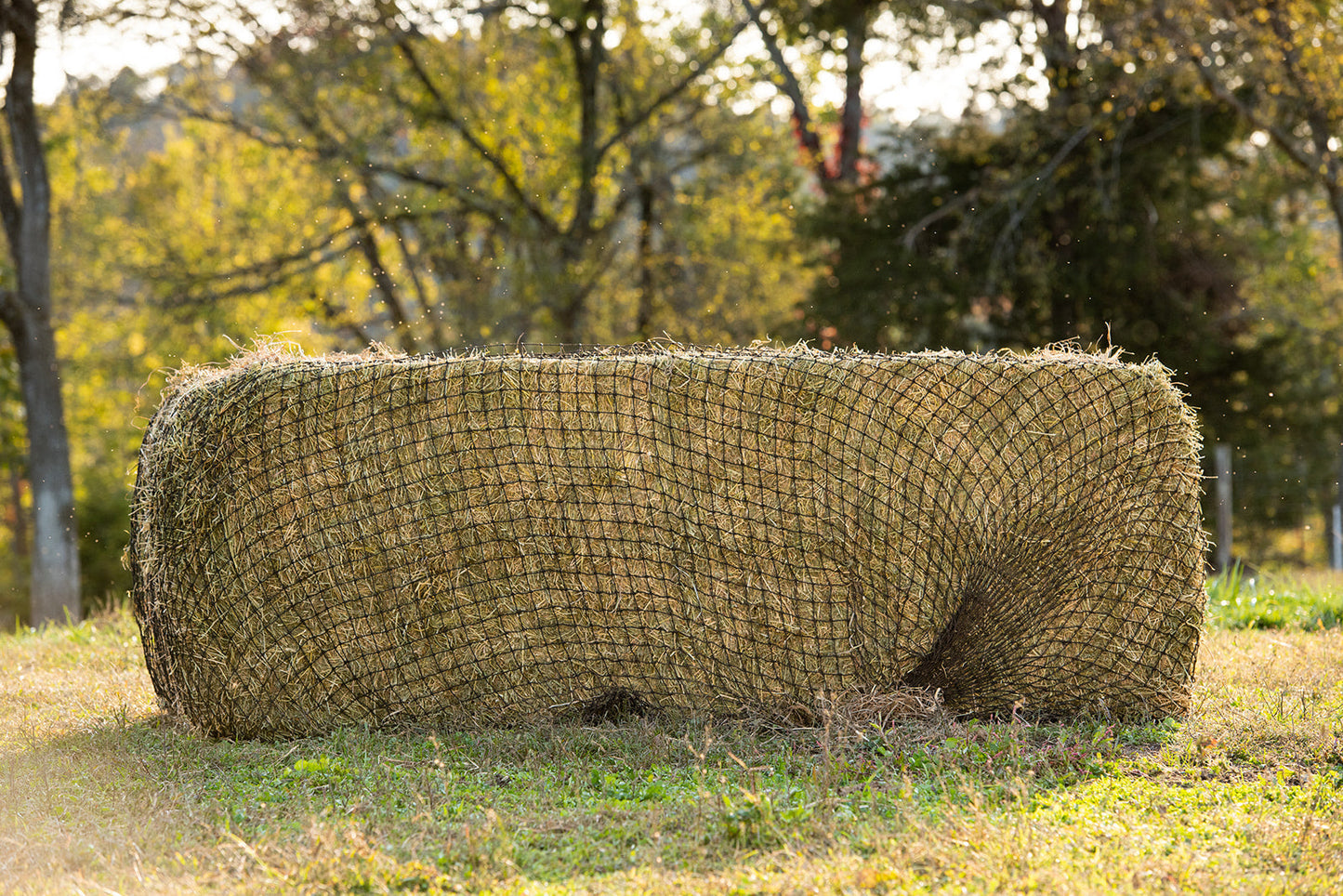 Large Square Bale Hay Net