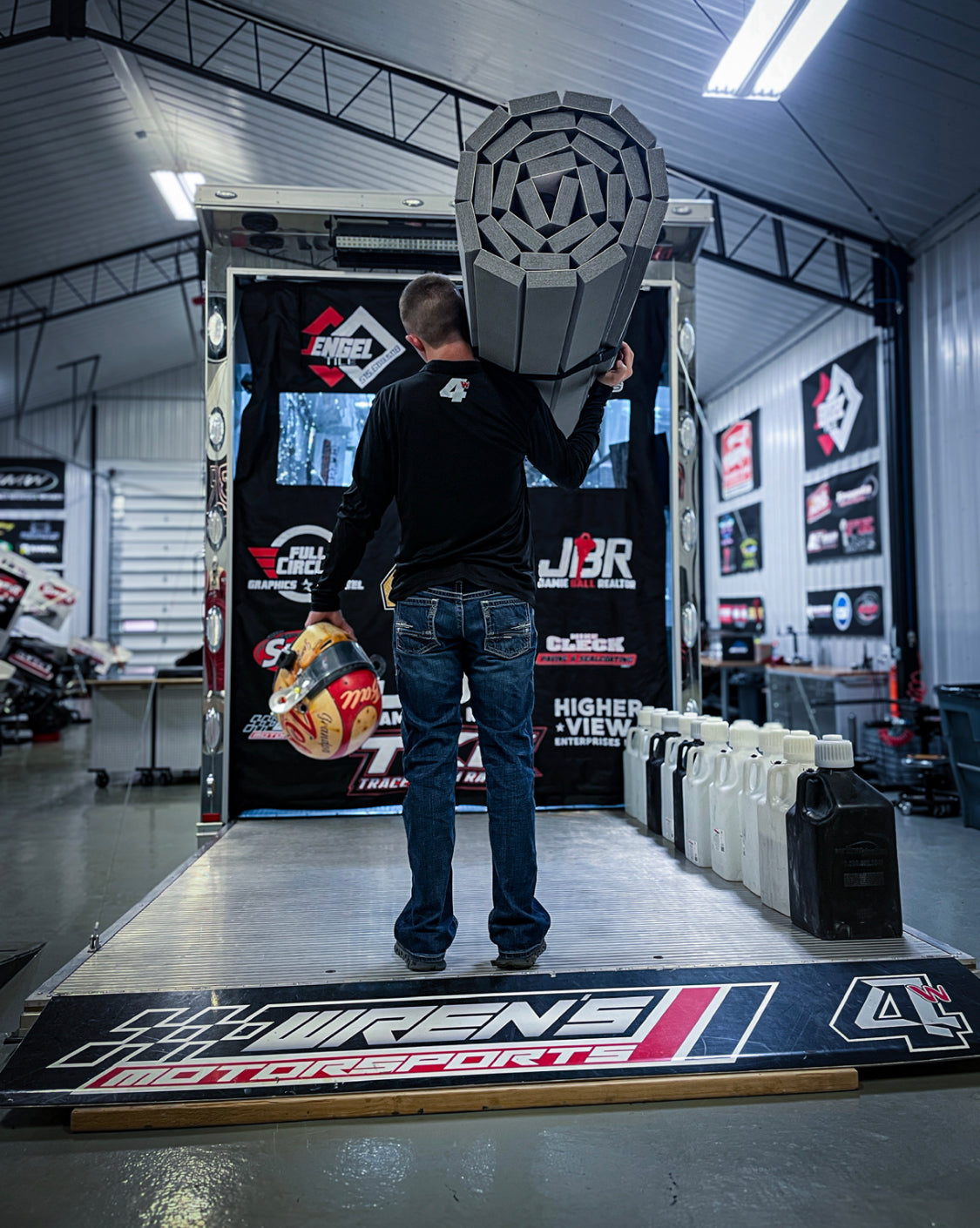 Portable Stall Mat Diamond Plate Design 5x10