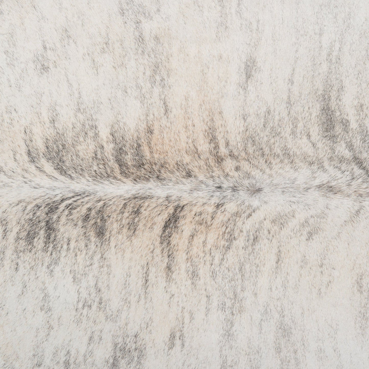 Brazilian Light Grey Brindle Cowhide Rug Size 7'9" L x 6'3" W 9235