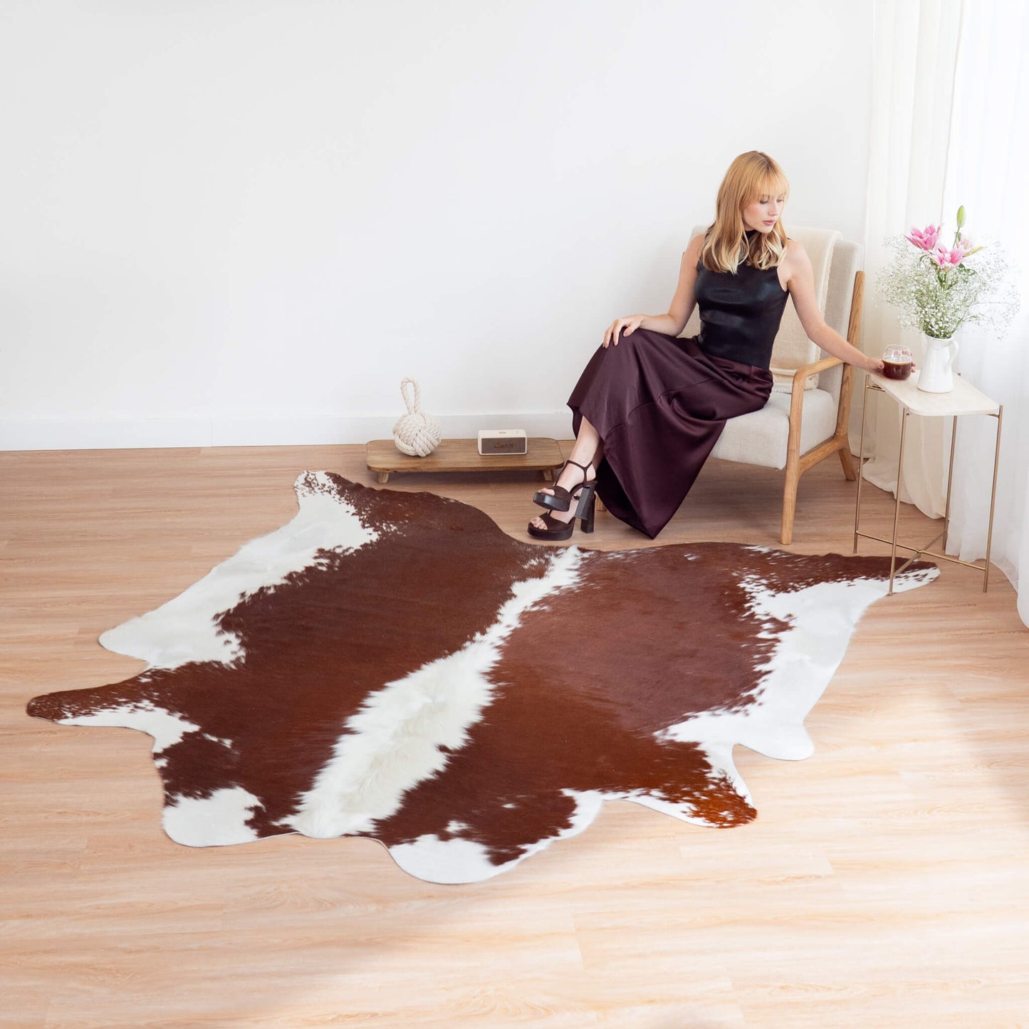 Hereford Cowhide Rug