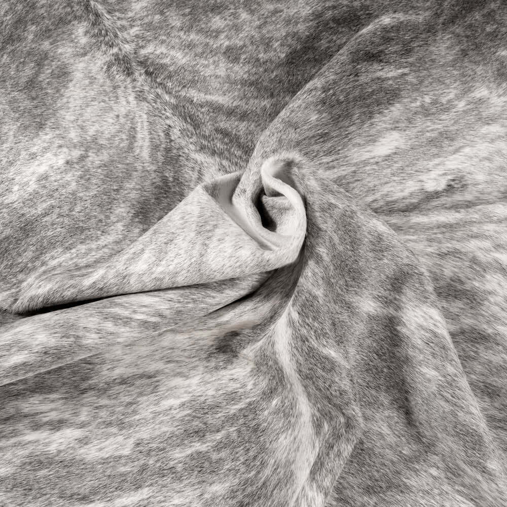 Grey Brindle Cowhide Rug