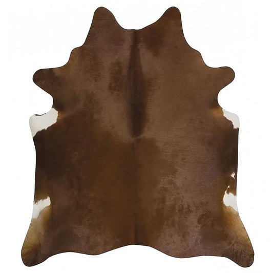 Dark Brown Brazilian Cowhide Rug: XL