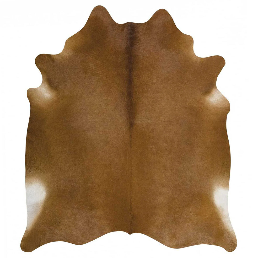 Dark Brown Brazilian Cowhide Rug: LARGE