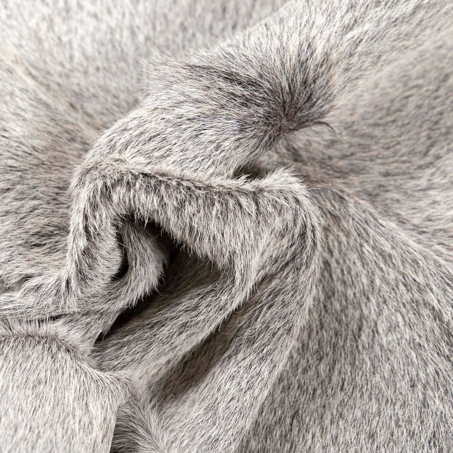 Grey Brazilian Cowhide Rug: LARGE