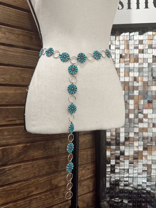 The Zuni Concho Belt