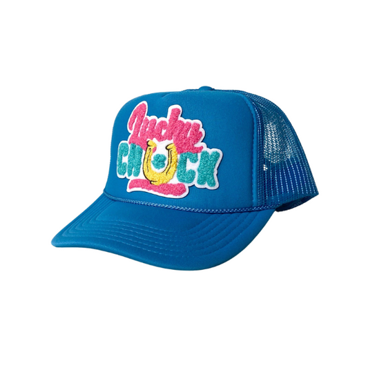 Lucky Chuck Logo Patch Foamie Trucker - 2 COLORS!