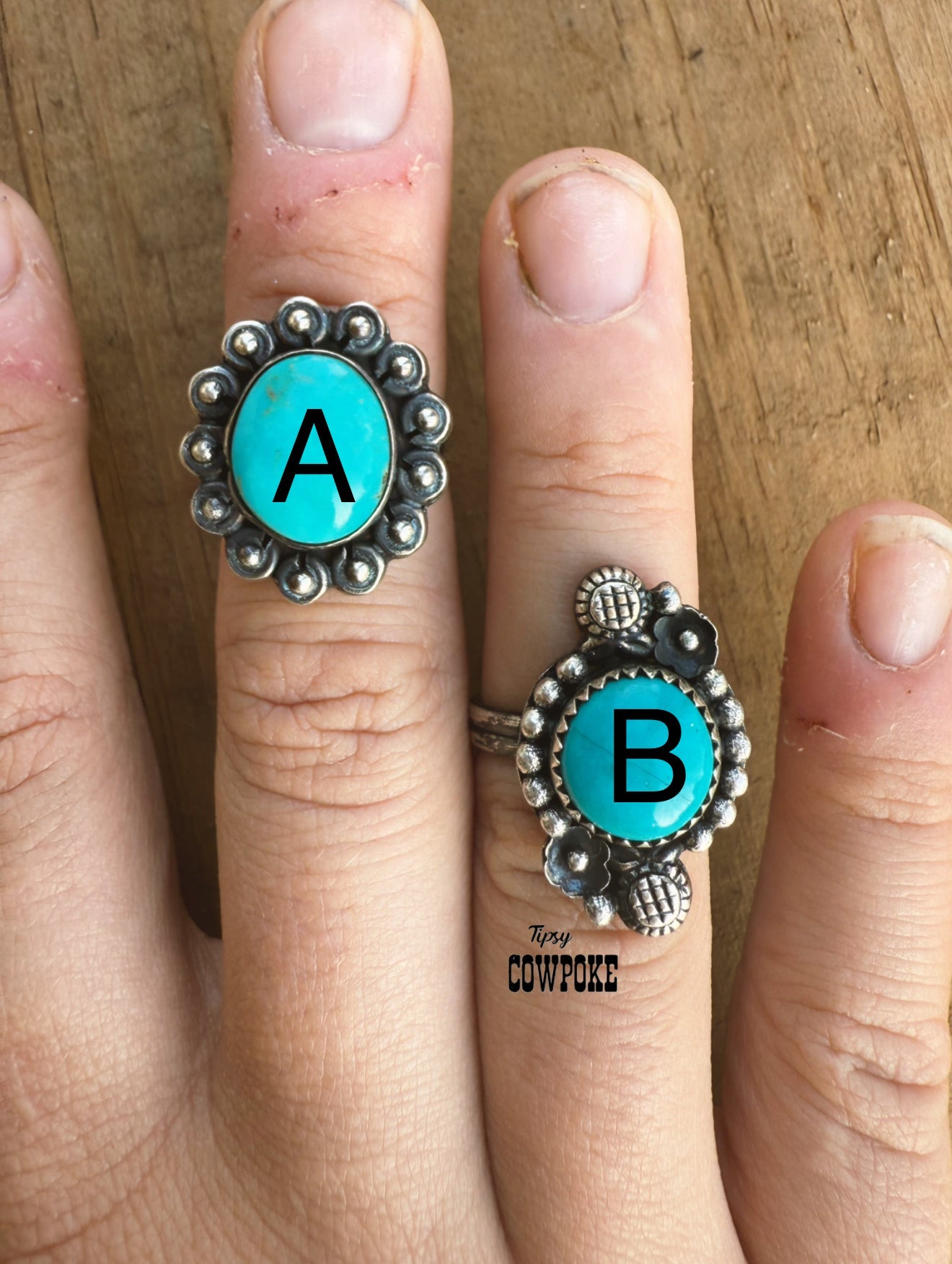Size 5.5 Turquoise Rings