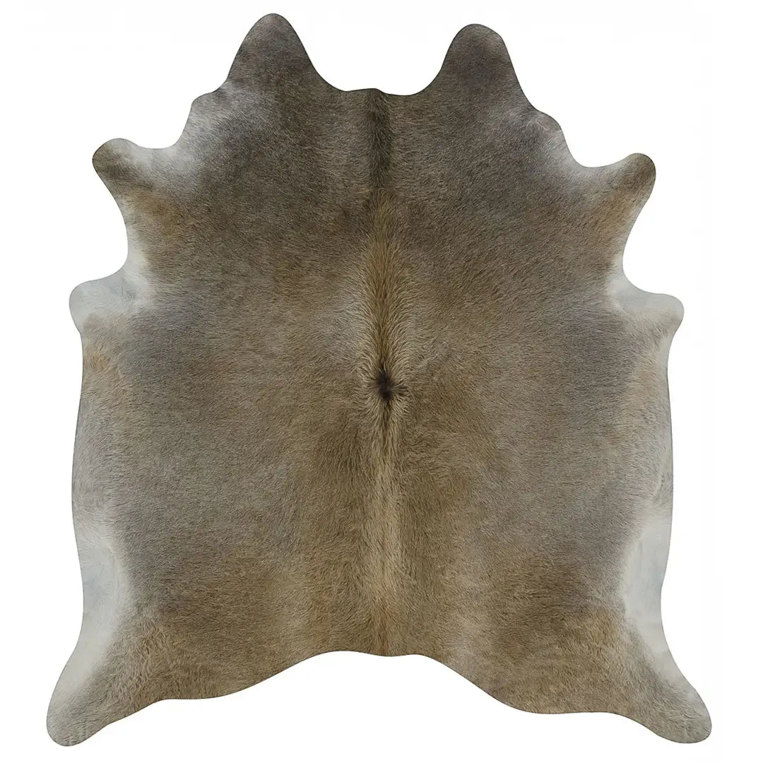 Grey Palomino Brazilian Cowhide Rug: LARGE