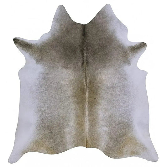 Grey Palomino Brazilian Cowhide Rug: XXL