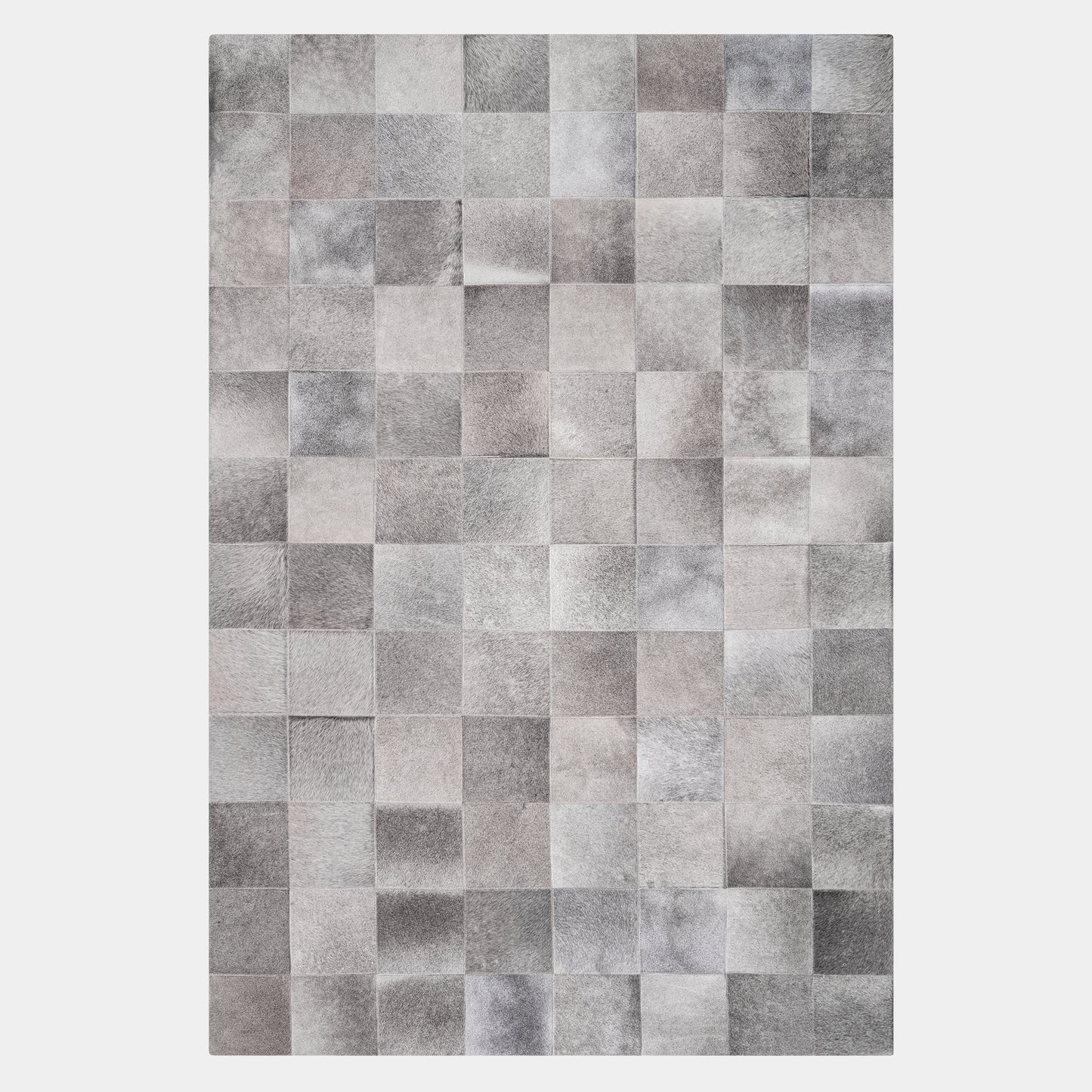 Rhodes Grey Cowhide Rug
