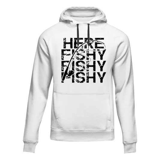 Here Fishy Fishy Unisex Hoodie