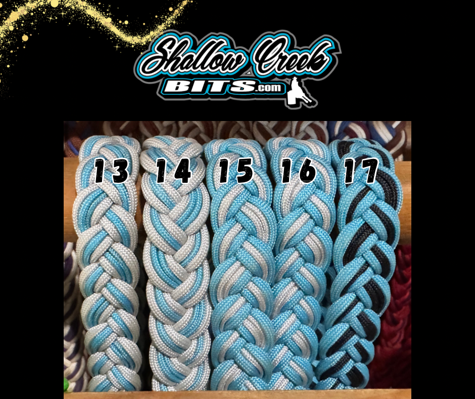 Braided Nylon Reins w/ Knots