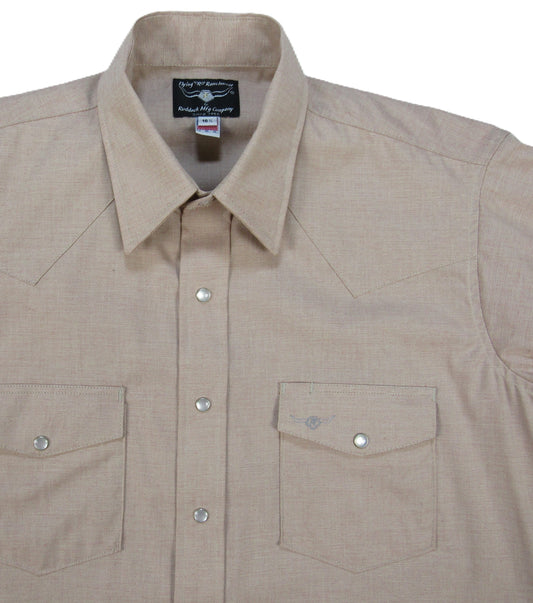 Flying R Ranchwear - Western Classic Solids - Dusty Coral End on End - Short Sleeve - Classic Fit